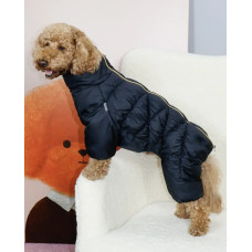 Зимний комбинезон для собак Comfort NEW чёрный R-68