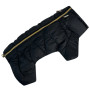 Зимовий комбінезон для собак Comfort NEW чорного кольору R-68