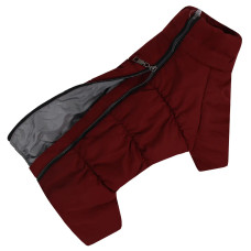 Зимний комбинезон для такс марсала RT-36