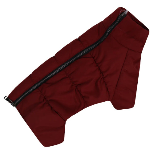 Зимний комбинезон для такс марсала RT-36