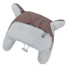 Шапка з вушками для собак Dogs Bomba S-119 колір моко