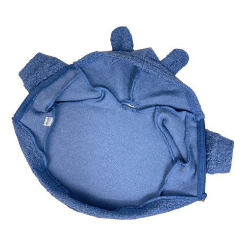 Толстовка для собак барашек синяя Y-311