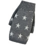 Вязаный свитер для собак Y-329 серого цвета "Звёздочки"