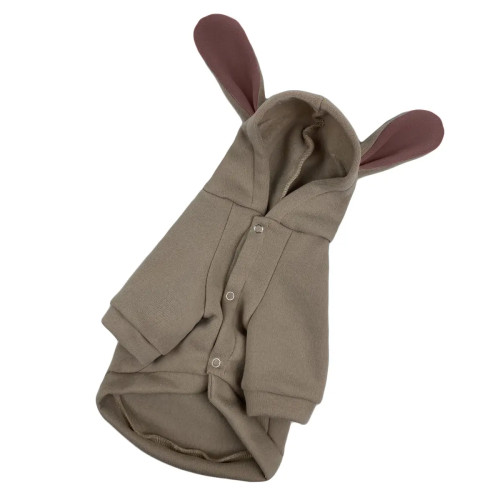 Толстовка для собак Зайчик пісочного кольору Y-336