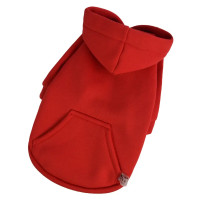 Красная толстовка для собак с карманом Dogs Bomba Y-358