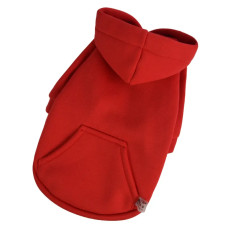 Червона толстовка для собак з кишенею Dogs Bomba Y-358