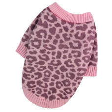 Светр для собак в'язаний Лео рожевий Y-363