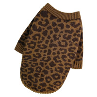 Светр в'язаний для собак Лео шоколад Y-364