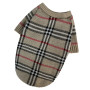 Свитер вязаный для собак Burberry беж Y-365