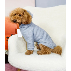 Толстовка для собак барашек серая Y-374