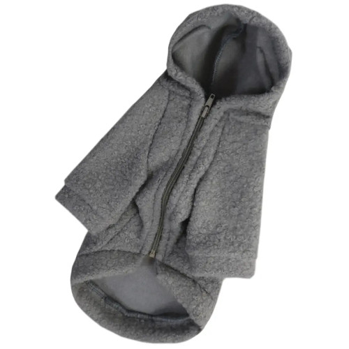 Толстовка для собак баранчик сіра Y-374