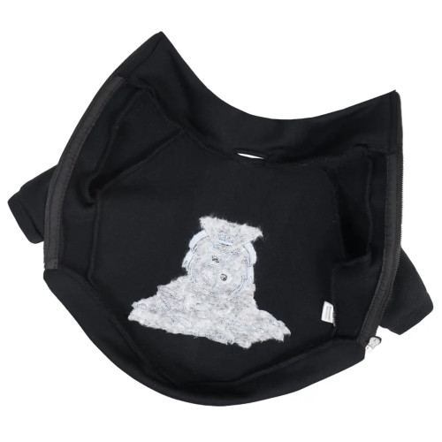 Черная толстовка для собак Кураж Dogs Bomba Y-378