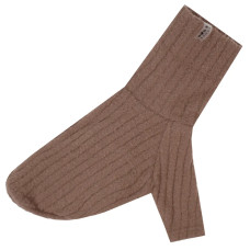 Гольф для собак кольору капучино з вовною альпаки Y-382