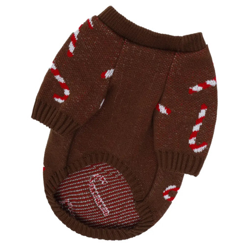 Свитер для собак вязаный «Конфетка» шоколад Y-391