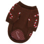 Свитер для собак вязаный «Конфетка» шоколад Y-391