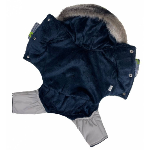 Зимний комбинезон собак на меху с капюшоном монстрики AM-26