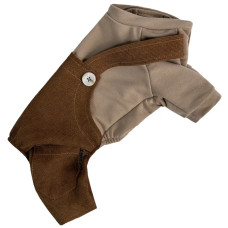 Костюм для собак D-211 вельвет шоколад весенне-летний