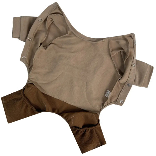 Костюм для собак D-211 вельвет шоколад весенне-летний