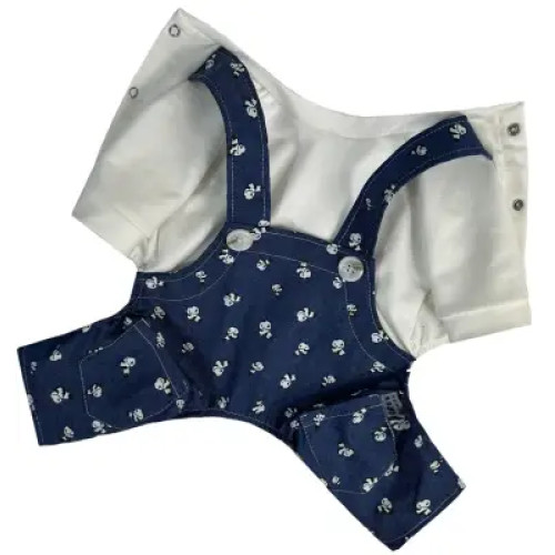 Костюм для собак D-213 джинс панди весняно-літній