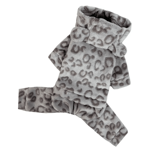 Костюм для собак махровый "Леопард" D-78