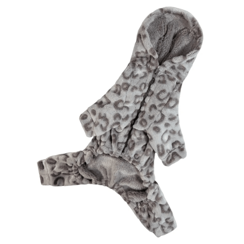 Костюм для собак махровый "Леопард" D-78