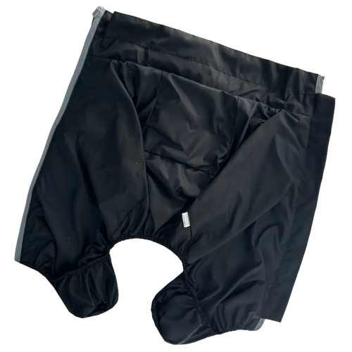 Дощовик для такс MT-33 чорного кольору