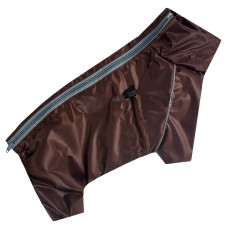 Дощовик для такс MT-34 шоколадного кольору