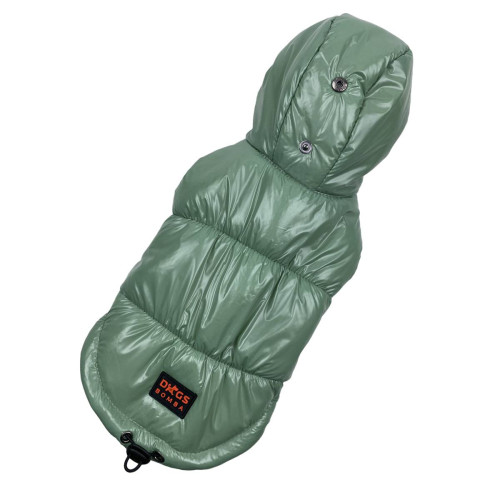 Жилет для собак лакированный мятного цвета G-62 (осень-зима)