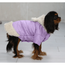 Куртка для собак Dogs Bomba K-66 Лаванда с мехом