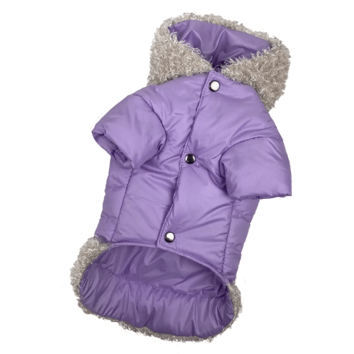 Куртка для собак Dogs Bomba K-66 Лаванда с мехом