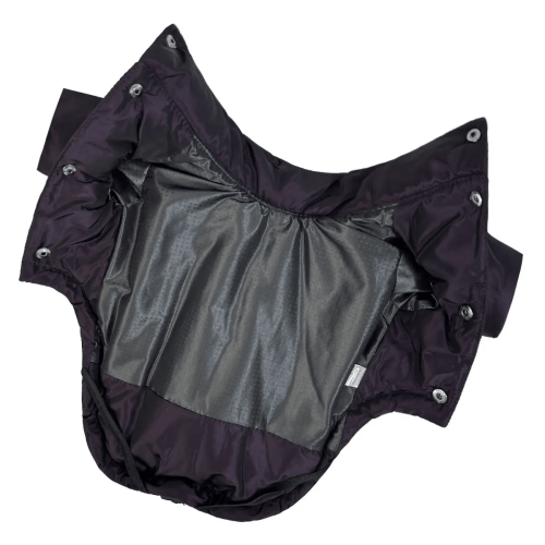 Куртка для собак фіолетового кольору K-76 з фіксаторами