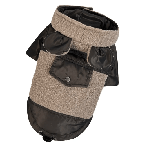 Куртка для собак Teddy коричнева K-77