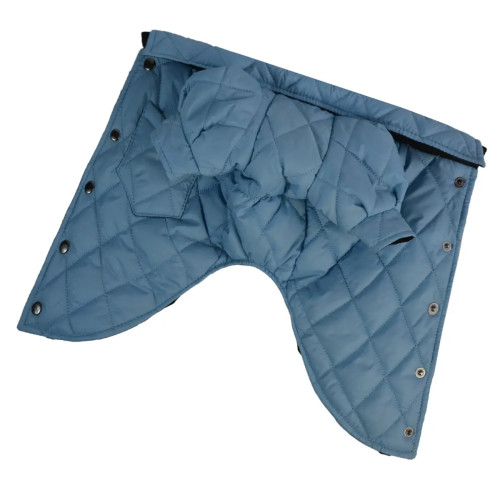 Куртка-сорочка для собак блакитна демісезонна K-85