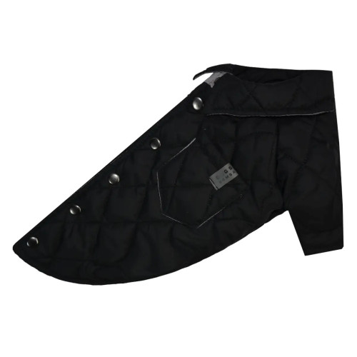 Куртка-рубашка для собак Dogs Bomba K-89 чёрная утеплённая