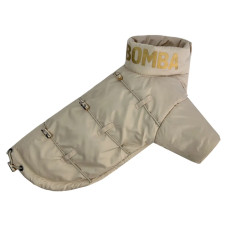 Куртка для собак с фиксаторами жемчужная демисезонная K-93