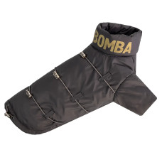 Куртка для собак с фиксаторами шоколадная демисезонная K-95