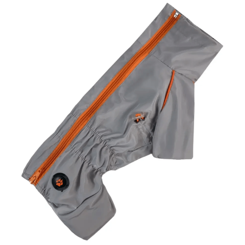 Дощовик для собак «Кант» сірого кольору M-102