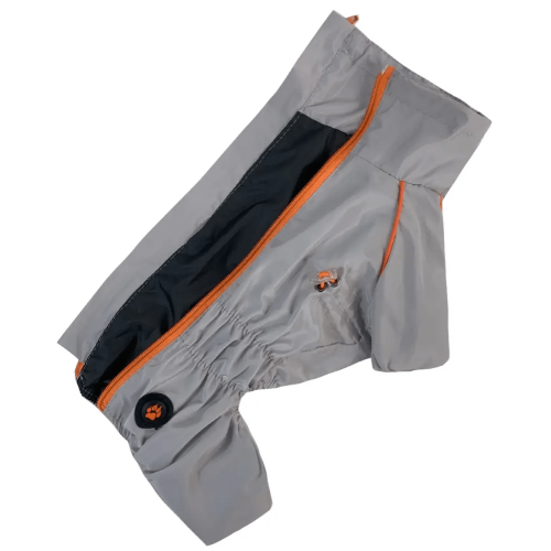 Дощовик для собак «Кант» сірого кольору M-102