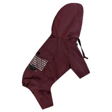 Дощовик для собак DB кишеня марсала M-111