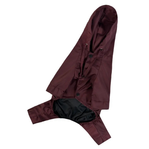 Дощовик для собак DB кишеня марсала M-111