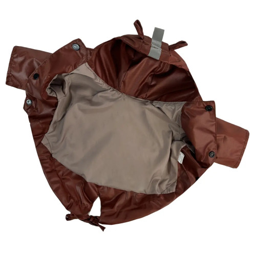 Дождевик-парка для собак DB коричневого цвета M-116