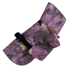Дощовик-плащ для собак Dogs Bomba M-117 Абстракція фіолет з регулюванням