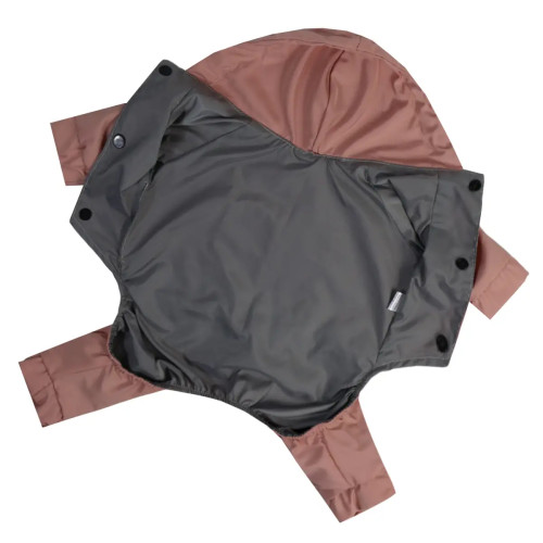 Дождевик для собак DB с карманом розового цвета M-126