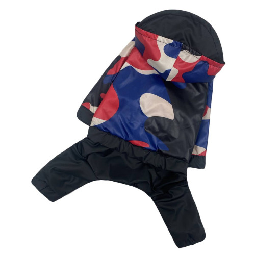 Дощовик для собак Dogs Bomba M-63 Мілітарі синій