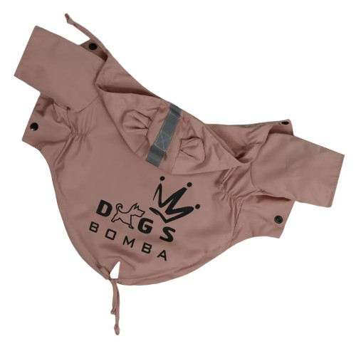 Дождевик парка DB розового цвета M-74