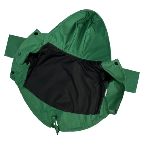 Дождевик-парка для собак DB зелёного цвета M-94