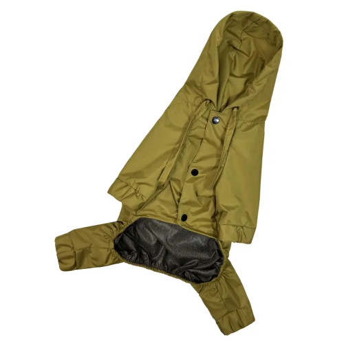 Дождевик для собак DB карман лайм M-95