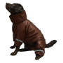 Дождевик для крупных и больших собак шоколадного цвета MB-10