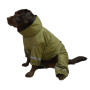 Дождевик для крупных собак оливкового цвета MB-7