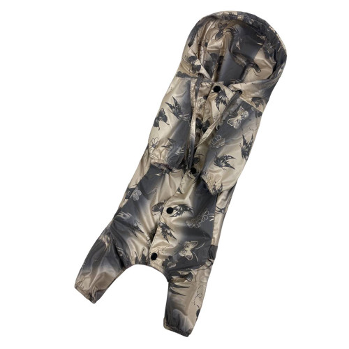 Дощовик для собаки дівчини метелики MD-10